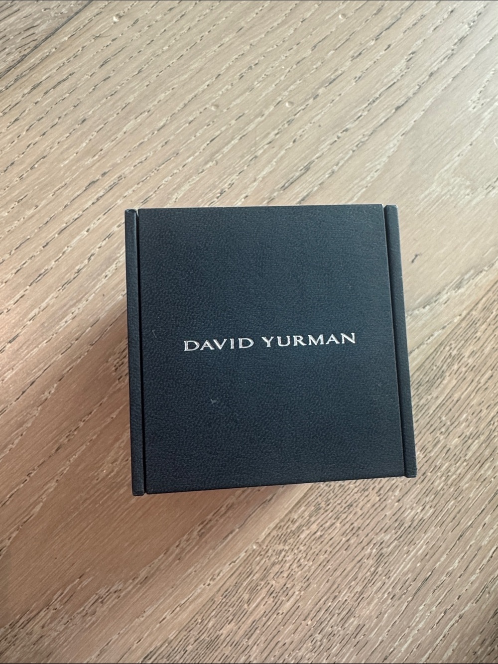 David Yurman Black Branded Jewelry Box